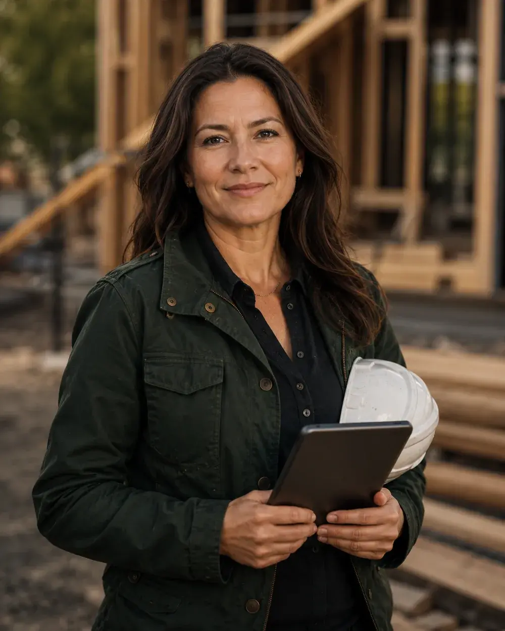 Portrait of Maria Reyes, Project Director
