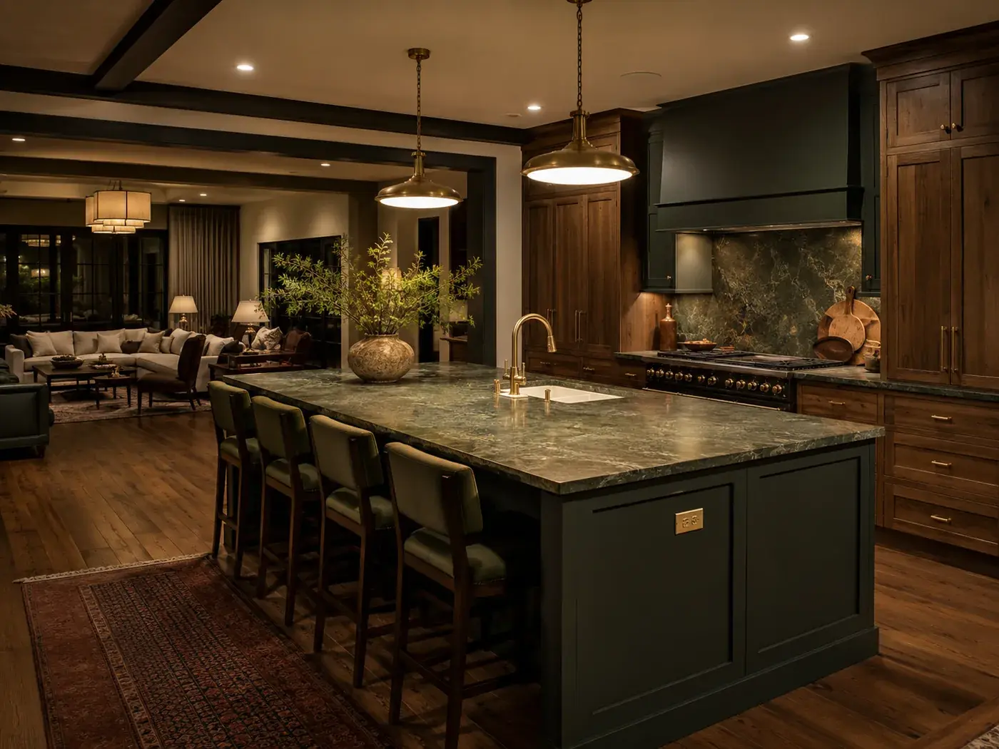 Whole-home renovations, kitchens, and baths — re-planned layouts, updated mechanicals, and finishes that hold up to real life.
